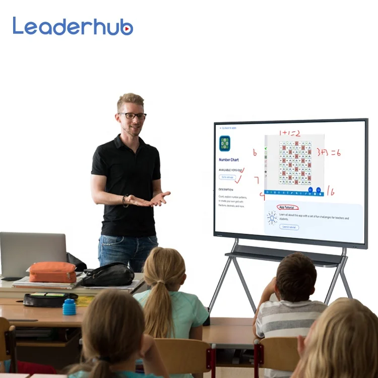 Leaderhub All-in-one Electronic Blackboard LED Interactive Whiteboard 65 Inch Electronic Blackboard for Kindergarten Education
Leaderhub All-in-one Electronic Blackboard LED Interactive Whiteboard 65 Inch Electronic Blackboard for Kindergarten Education