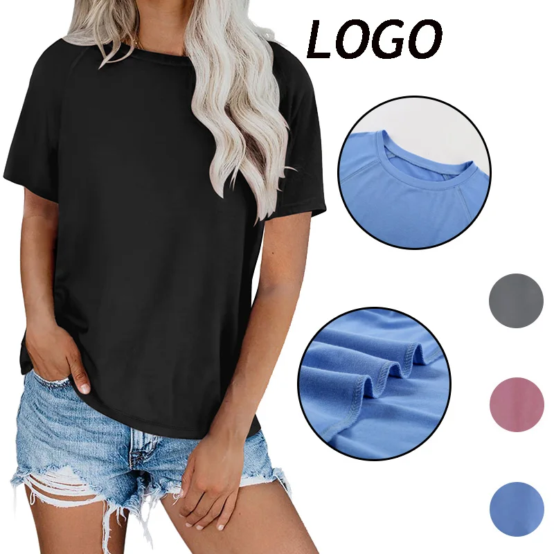 2021 New Arrival Solid Color Basic Round Neck Short Sleeve Tee Shirt Women Custom Oversized Blank T Shirts
2021 New Arrival Solid Color Basic Round Neck Short Sleeve Tee Shirt Women Custom Oversized Blank T Shirts