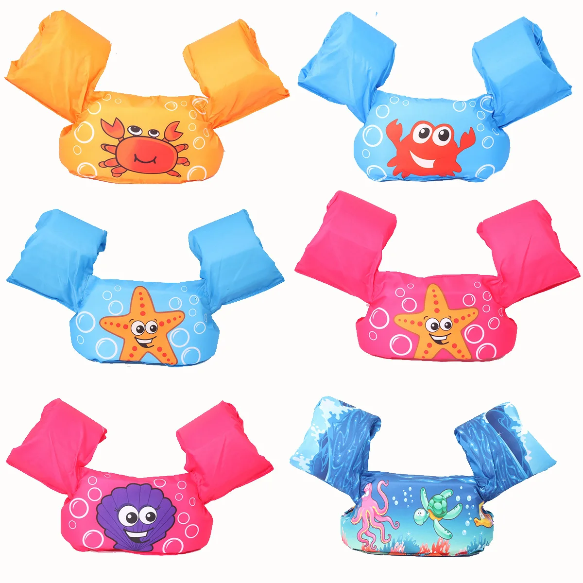 Kids Pool Water Life-jacket Swim Floating Vest Children Swimsuit Inflatable Swimming Arm Ring, Multi colors and can be customized
Kids Pool Water Life-jacket Swim Floating Vest Children Swimsuit Inflatable Swimming Arm Ring, Multi colors and can be customized