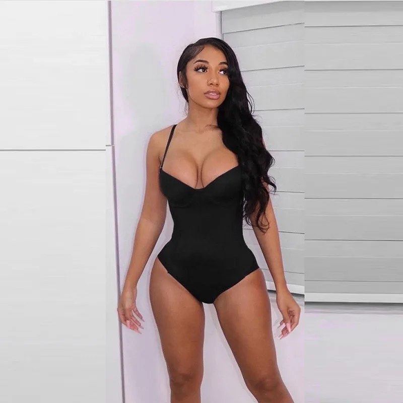 Waist Trainer Bodysuit Slim Full Body Shapewear Seamless Round Neck Jumpsuits Tummy Control Tops Shapewear Bodysuit, As picture
Waist Trainer Bodysuit Slim Full Body Shapewear Seamless Round Neck Jumpsuits Tummy Control Tops Shapewear Bodysuit, As picture