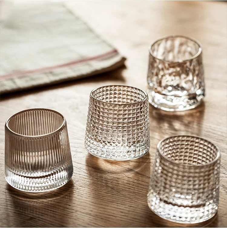 NEW Design Whiskey Glass Creative Personality Rotatable Crystal Glass Juice Cup, Transparent clear
NEW Design Whiskey Glass Creative Personality Rotatable Crystal Glass Juice Cup, Transparent clear