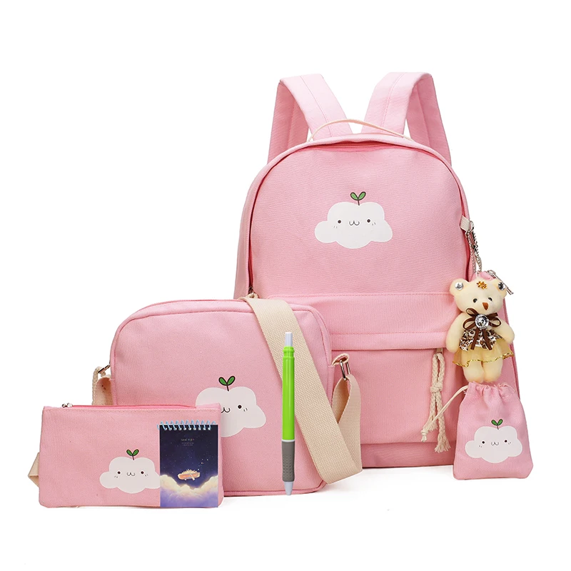 Lovely latest high quality 7 in 1 girls student back pack school backpack bag set with pocket book and pen
Lovely latest high quality 7 in 1 girls student back pack school backpack bag set with pocket book and pen