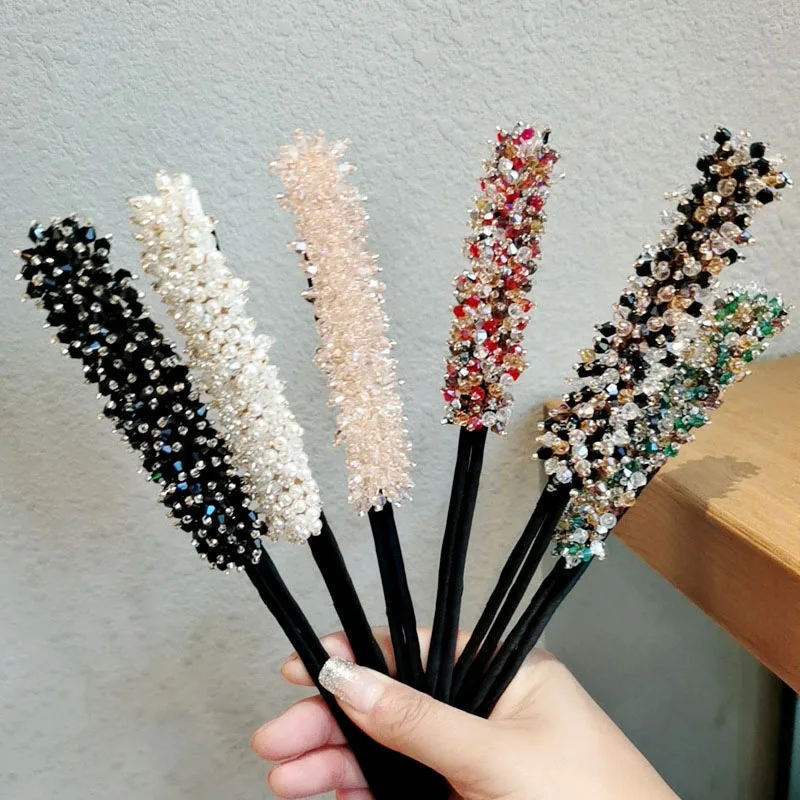 Wedding Bridal Rhinestone Pearl Flower Clear Crystal Handmade Maruko Pins Clips Bridesmaid Hairwear Jewelry Hair Accessory
Wedding Bridal Rhinestone Pearl Flower Clear Crystal Handmade Maruko Pins Clips Bridesmaid Hairwear Jewelry Hair Accessory