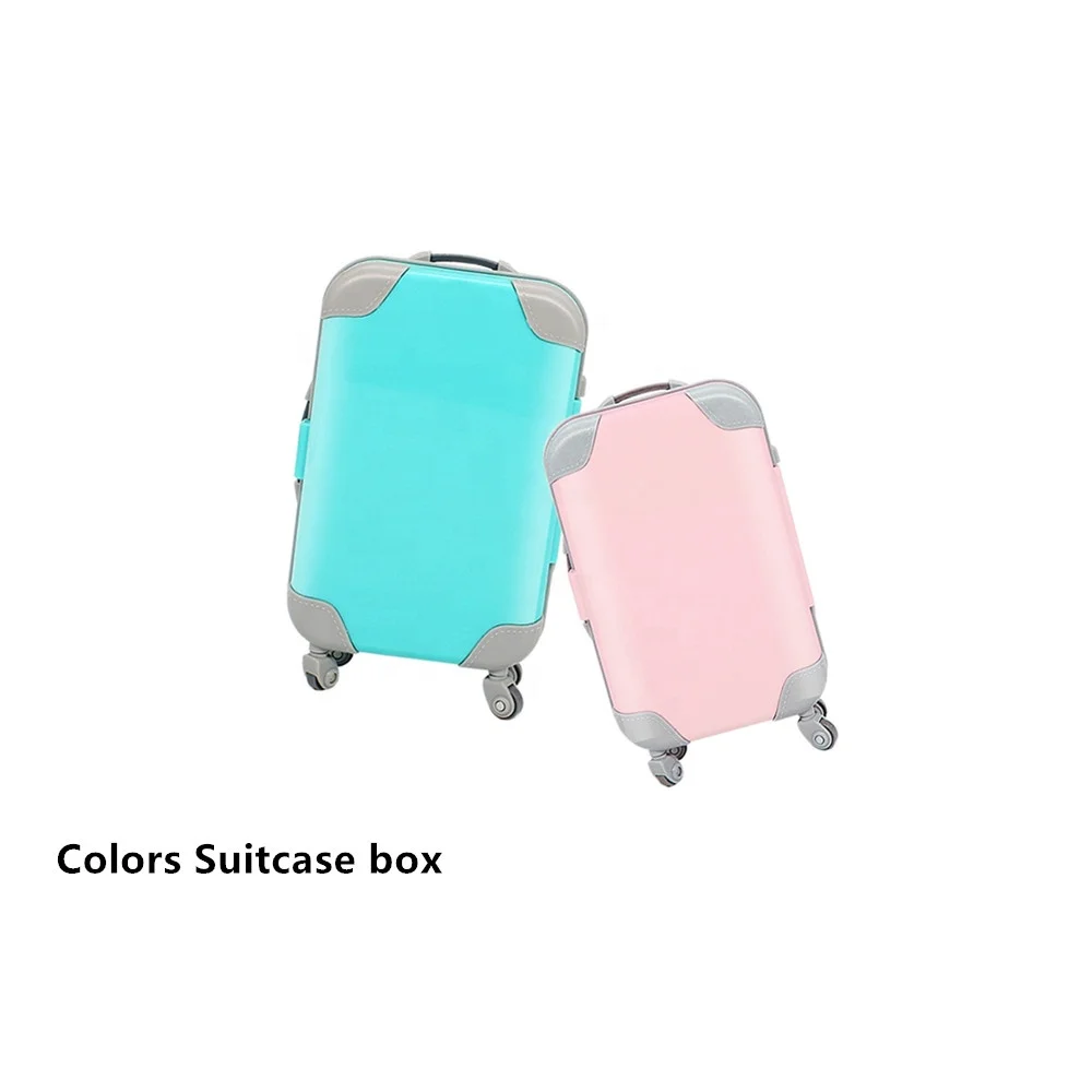 New design packaging mini suitcase box lash case luggage box, Various colors supply
New design packaging mini suitcase box lash case luggage box, Various colors supply