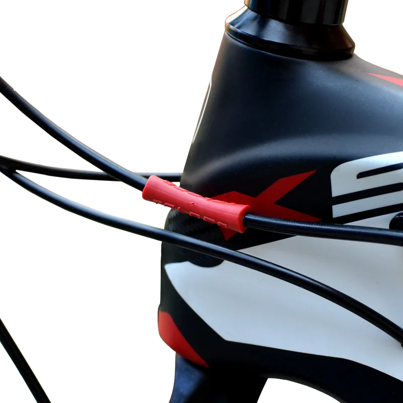 Bicycle Sleeve Rubber Cable Protector For Pipe Line Brake Shift 2Colors Ultralight Frame MTB Frame Protective Cable Guides, Black/red/white
Bicycle Sleeve Rubber Cable Protector For Pipe Line Brake Shift 2Colors Ultralight Frame MTB Frame Protective Cable Guides, Black/red/white