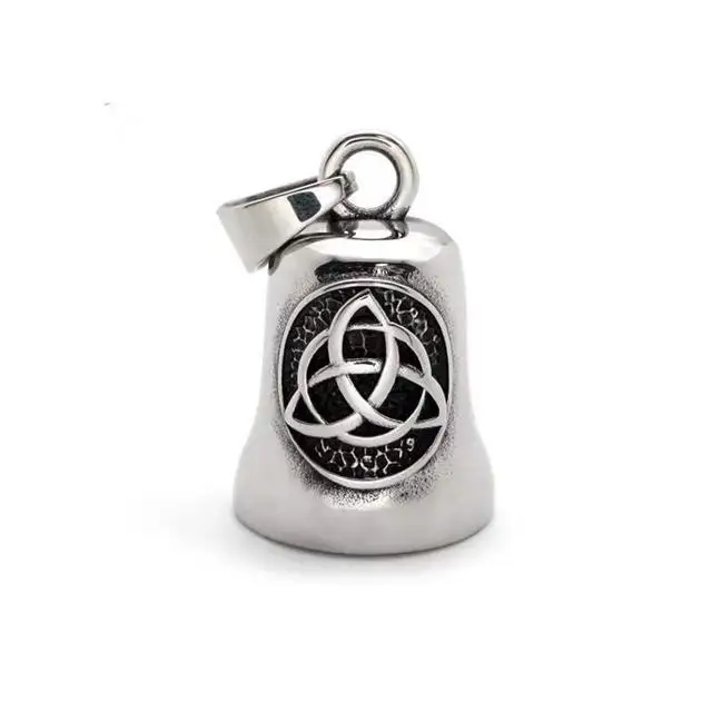 Factory direct selling motorcycle bell pendant punk Knight lover bell Pendant Stainless Steel Riding bell jewelry pendant
Factory direct selling motorcycle bell pendant punk Knight lover bell Pendant Stainless Steel Riding bell jewelry pendant