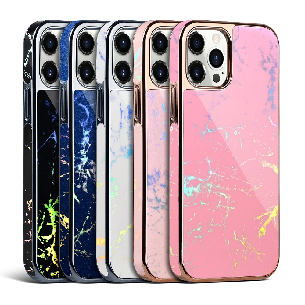 Onegif Plating Discoloration Marble Phone Case For iPhone 11 12 Pro Max Xs Protective Case, 5 colors
Onegif Plating Discoloration Marble Phone Case For iPhone 11 12 Pro Max Xs Protective Case, 5 colors