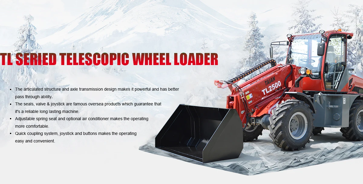 Taian Tengyu Heavy Industrial Co Ltd Loader Telescopic Wheel Loader