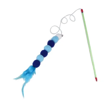 New Funny Cat Stick Feather Toys Plush Cat nip Turkey Feather Tease Toy Cats Supplies
New Funny Cat Stick Feather Toys Plush Cat nip Turkey Feather Tease Toy Cats Supplies