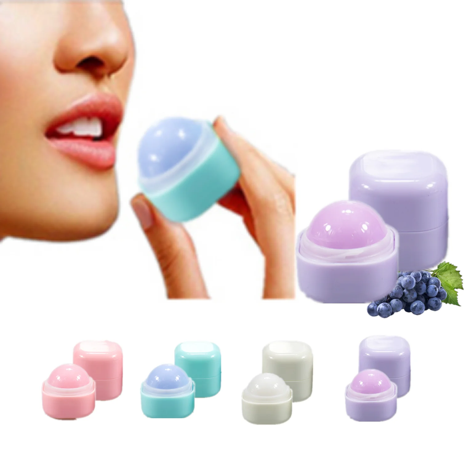 Good Quality Natural Deep Moisturizing Safe Lip Care Waterproof Organic Ball Shape Lip Balm
Good Quality Natural Deep Moisturizing Safe Lip Care Waterproof Organic Ball Shape Lip Balm