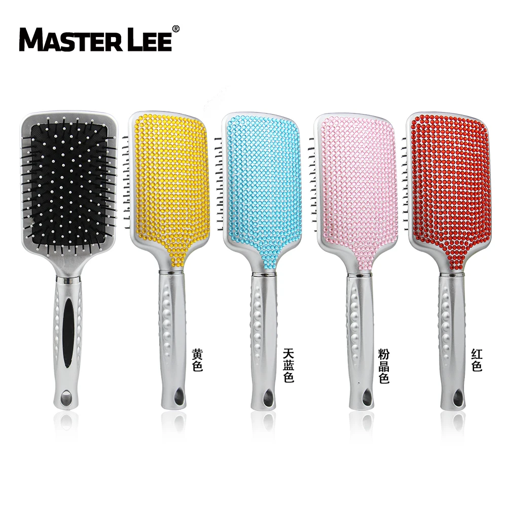 Master Lee Newest Hot Sale Bling Crystal Rhinestone Hair Brush Private Label High Quality Massage Comb with Diamond
Master Lee Newest Hot Sale Bling Crystal Rhinestone Hair Brush Private Label High Quality Massage Comb with Diamond