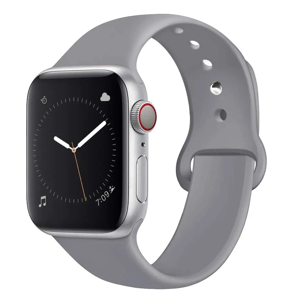 44 mm/40mm for iWatch Band 38mm 42mm 38mm Sport For Apple Watch band series 6 5 4 3 2 1 SE, Multi colors
44 mm/40mm for iWatch Band 38mm 42mm 38mm Sport For Apple Watch band series 6 5 4 3 2 1 SE, Multi colors