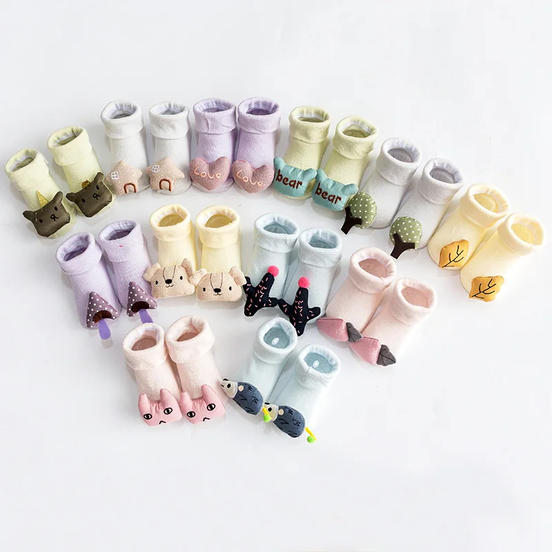 2020 Trendy Animal Baby Socks Rubber Anti Slip Floor Cartoon Kids Toddlers Socks Newborn Cute 0-36 Months, Customize
2020 Trendy Animal Baby Socks Rubber Anti Slip Floor Cartoon Kids Toddlers Socks Newborn Cute 0-36 Months, Customize