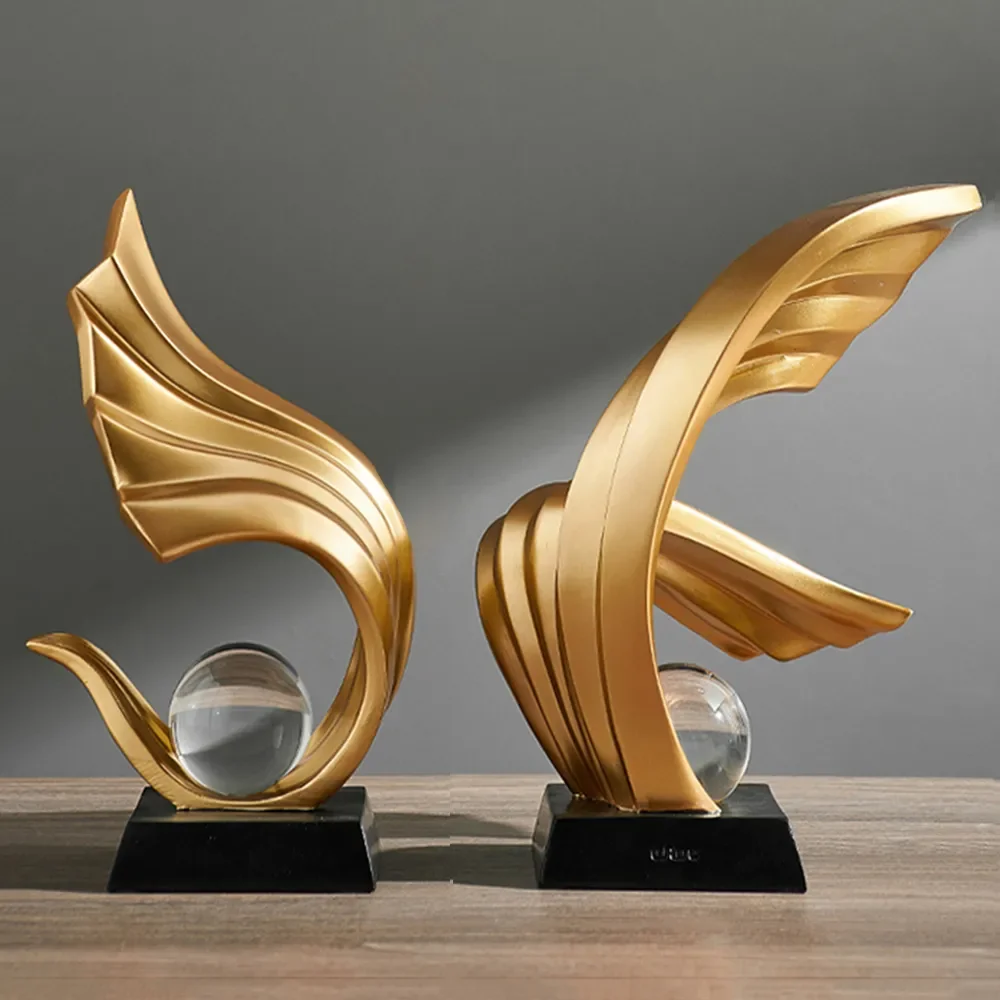 Home Decor Modern Light Luxury Living Room Decor Ornaments Resin Statue Crystal Ball Abstract Model Crafts Office Desktop Decor
Home Decor Modern Light Luxury Living Room Decor Ornaments Resin Statue Crystal Ball Abstract Model Crafts Office Desktop Decor