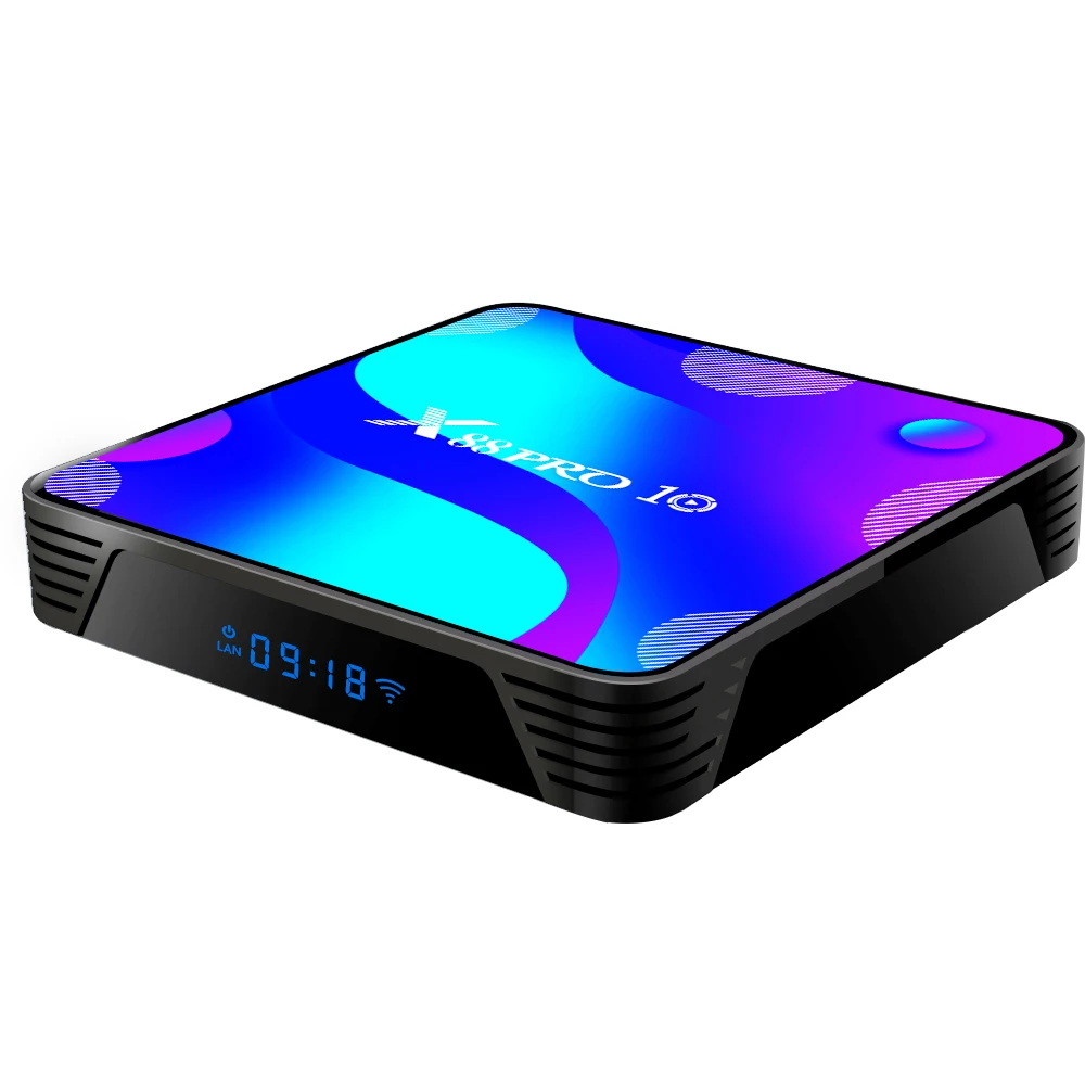 Android 10.0 TV Box X88 PRO 10 TVBOX RK3318 4K Google Store Netflix Youtube Max 4GB RAM 64GB ROM Android 10 Set Top Box
Android 10.0 TV Box X88 PRO 10 TVBOX RK3318 4K Google Store Netflix Youtube Max 4GB RAM 64GB ROM Android 10 Set Top Box
