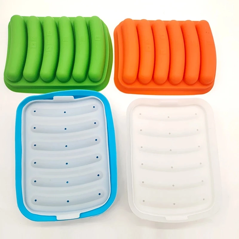 Custom Cheap Silicone Homemade Baking Cake Microwave Oven Kitchen Tool Hot Dog Mould Sausage Mold, Multi-color
Custom Cheap Silicone Homemade Baking Cake Microwave Oven Kitchen Tool Hot Dog Mould Sausage Mold, Multi-color