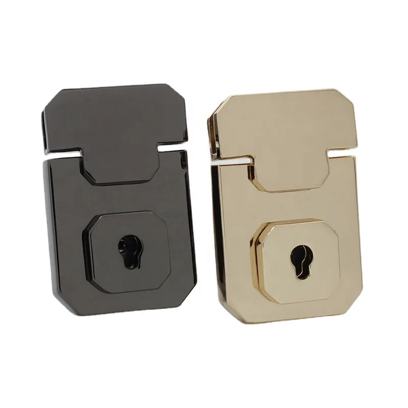 Nolvo World 2 Colors Safety Key Lock Square Rectangular Leathercraft Purse Bag Buckle
Nolvo World 2 Colors Safety Key Lock Square Rectangular Leathercraft Purse Bag Buckle