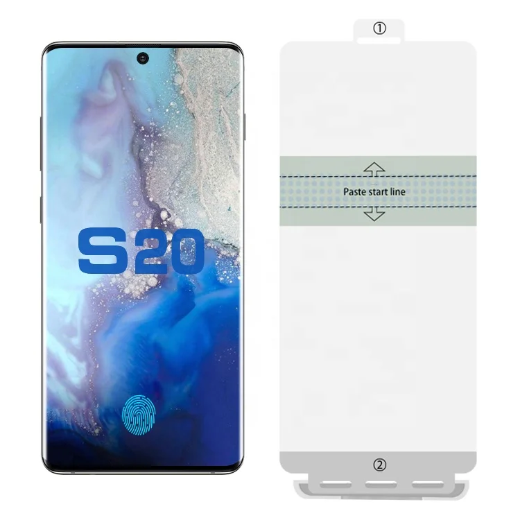 Soft TPU Film Sticker Hydrogel Screen Protector for Samsung Galaxy S20 Ultra Plus, Transparent
Soft TPU Film Sticker Hydrogel Screen Protector for Samsung Galaxy S20 Ultra Plus, Transparent
