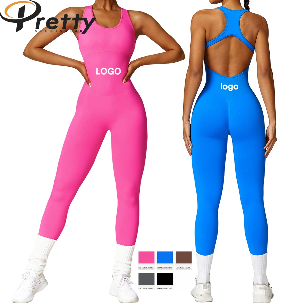 Seamless Sportswear Fitness & Yoga Wear One-piece Suit Female Bodysuit Tight Women's Jumpsuit Solid Gym Fitness Sets For Women
Seamless Sportswear Fitness & Yoga Wear One-piece Suit Female Bodysuit Tight Women's Jumpsuit Solid Gym Fitness Sets For Women