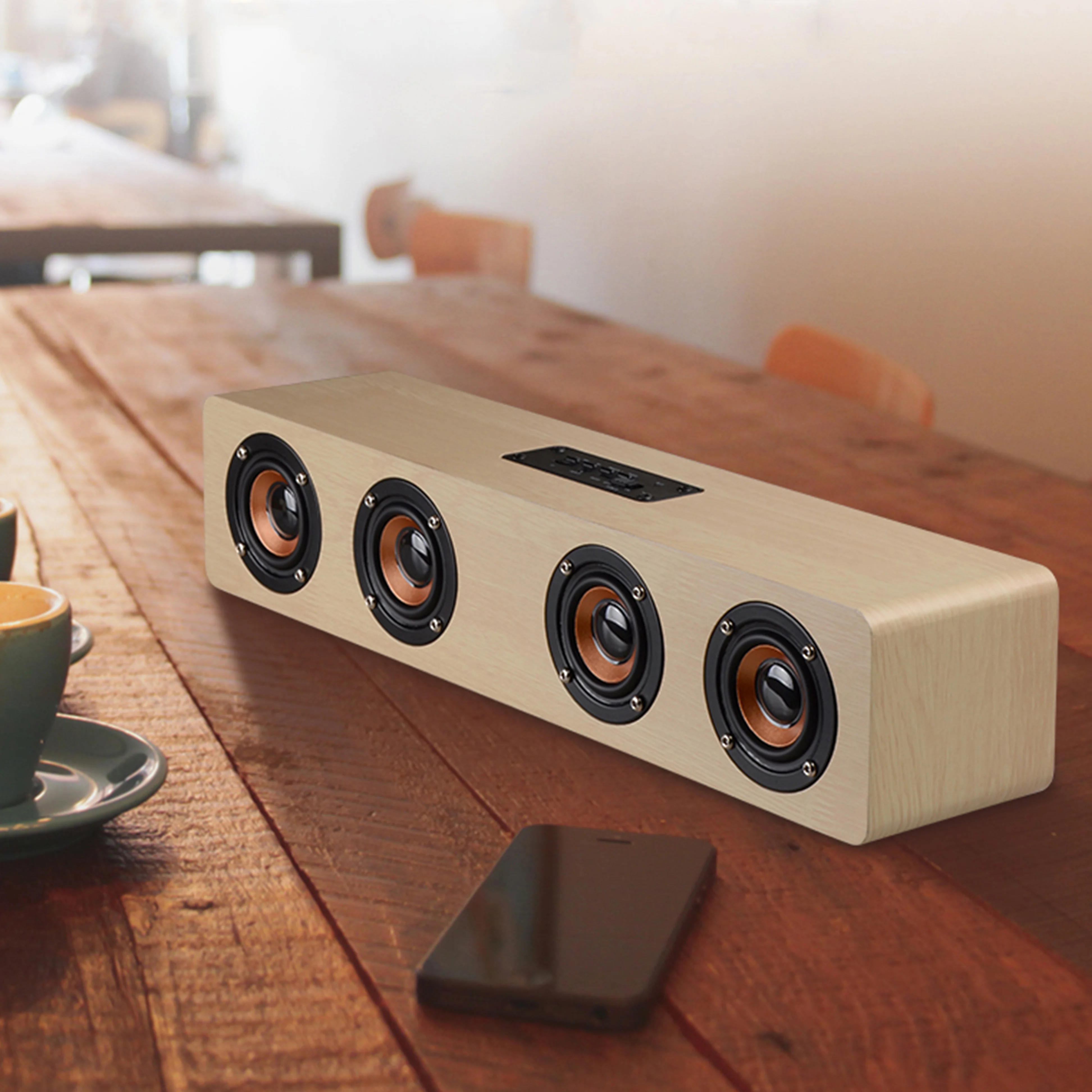 speaker wooden cabinet
