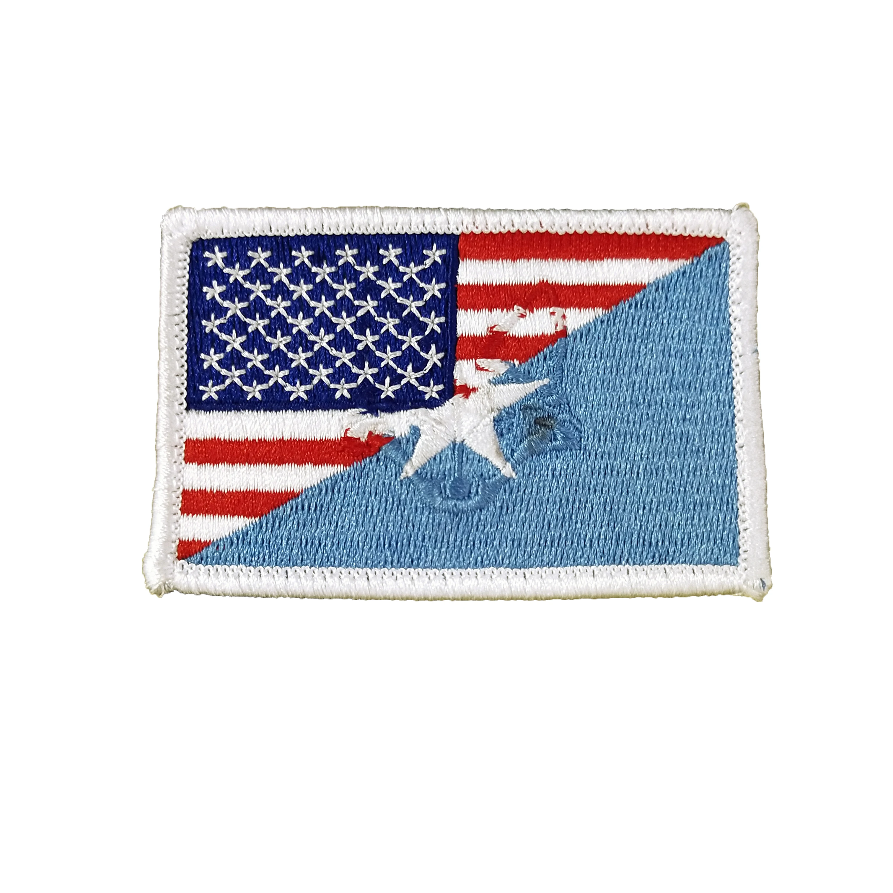 Hot selling Custom Embroidery USA American Flag Patches with Hook&Loop backing, Custom color
Hot selling Custom Embroidery USA American Flag Patches with Hook&Loop backing, Custom color