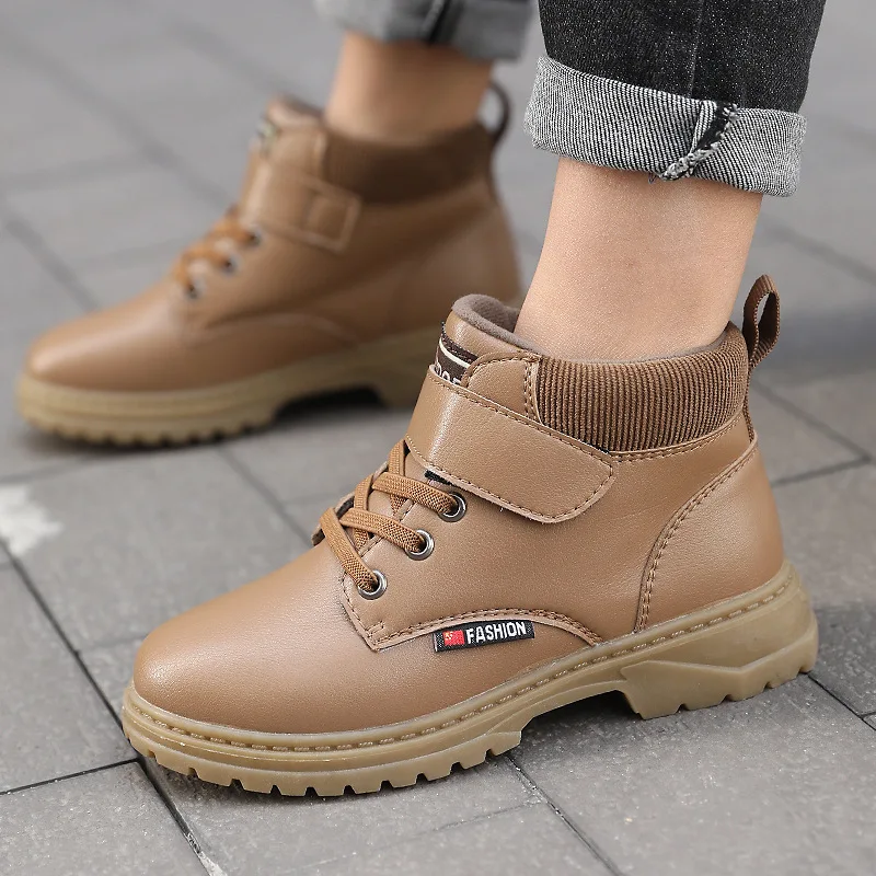 Hot Sale Stylish 6 Year Old Boy Boots Casual Kids High-Top Leather Shoes Retro Martin Boots for10 Year Boy
Hot Sale Stylish 6 Year Old Boy Boots Casual Kids High-Top Leather Shoes Retro Martin Boots for10 Year Boy