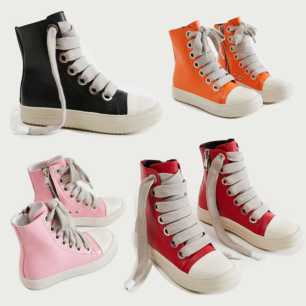 BUSY GIRL PT4406 Casual Shoes Luxury Trainers Lace Up Women Sneaker Zip Hip Hop Wide Shoelace Flats Black Sneakers Ankle Boots
BUSY GIRL PT4406 Casual Shoes Luxury Trainers Lace Up Women Sneaker Zip Hip Hop Wide Shoelace Flats Black Sneakers Ankle Boots