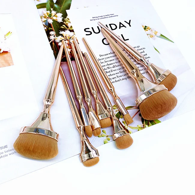 Super Soft Best High Density Single wooden Foundation Makeup Flat Top Kabuki makeup Brushes set, Gold pink
Super Soft Best High Density Single wooden Foundation Makeup Flat Top Kabuki makeup Brushes set, Gold pink