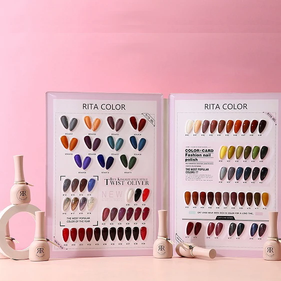 Rita Color 15 ml 80 Colors Gel Polish Base Coat Top Coat Gel With Color Chart Set Nail Supplies for Nail Salon, 80 colors with 4 bottles fuction gel
Rita Color 15 ml 80 Colors Gel Polish Base Coat Top Coat Gel With Color Chart Set Nail Supplies for Nail Salon, 80 colors with 4 bottles fuction gel