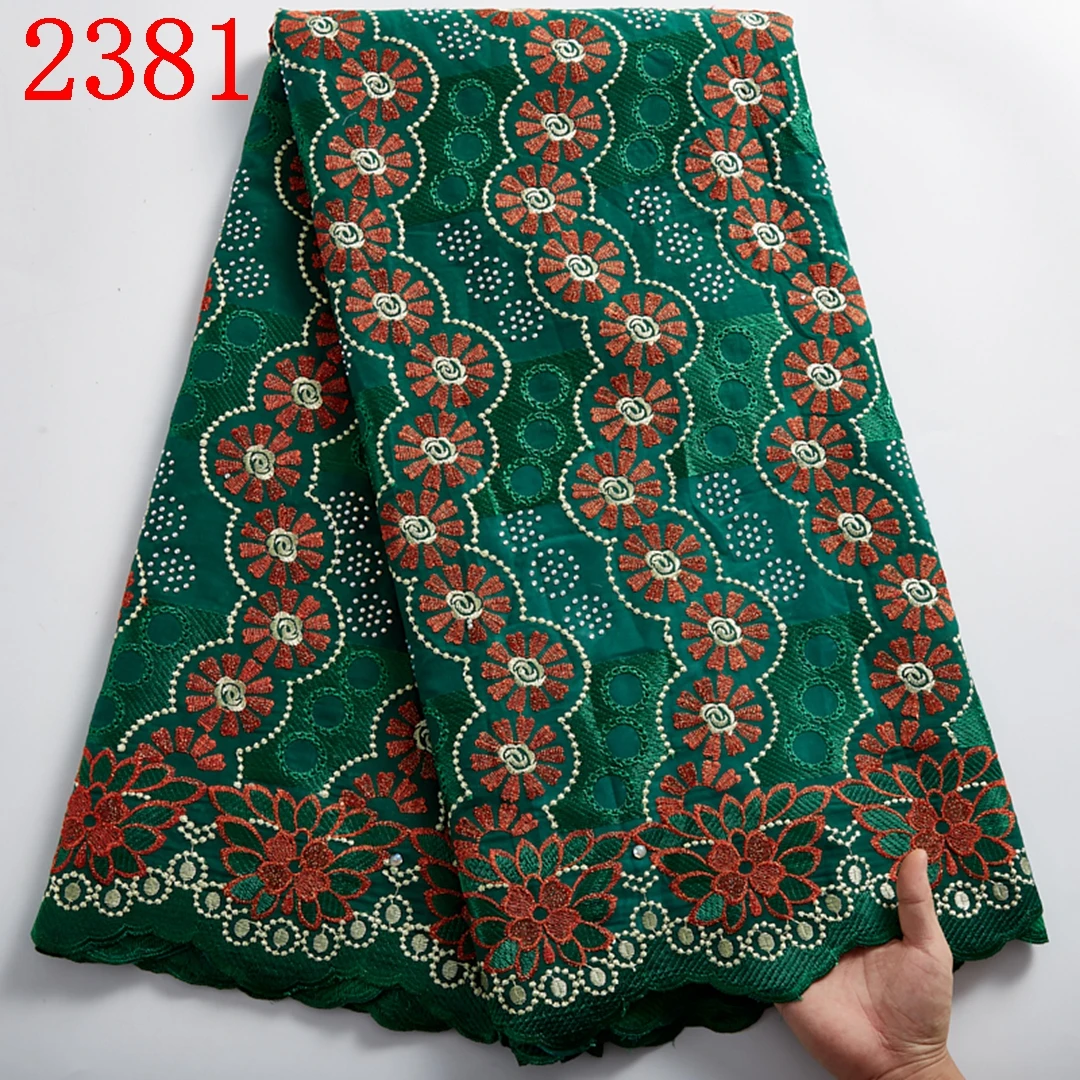 Free Shipping African Dry cotton Lace Embroidery Swiss Cotton Lace Hot Selling Nigeria Lace Cotton Fabric 2381
Free Shipping African Dry cotton Lace Embroidery Swiss Cotton Lace Hot Selling Nigeria Lace Cotton Fabric 2381