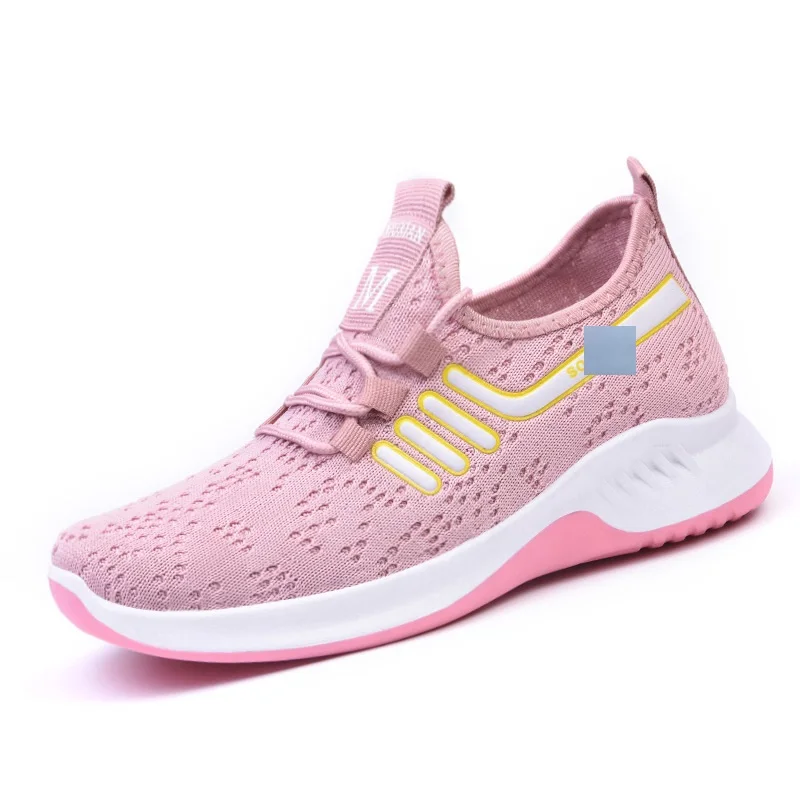 Hot sale pink black fashion stylish Casual knit mesh cushion sport shoes for women, 5 colors
Hot sale pink black fashion stylish Casual knit mesh cushion sport shoes for women, 5 colors