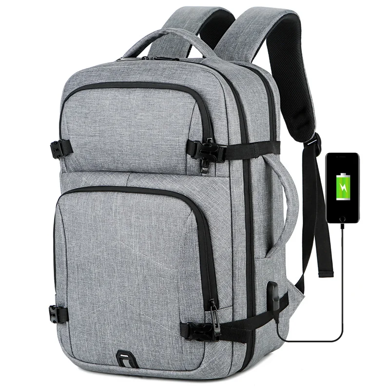 Anti-theft USB charging men briefcase notebook bags business laptop backpack, Black, light grey, dark grey, blue
Anti-theft USB charging men briefcase notebook bags business laptop backpack, Black, light grey, dark grey, blue