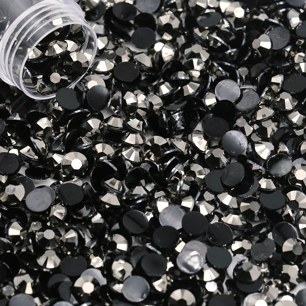 Jet Hematite 5mm 30000Pcs/Bag Resin Flatback Round Ab Resin Rhinestone For Diy Decoration
Jet Hematite 5mm 30000Pcs/Bag Resin Flatback Round Ab Resin Rhinestone For Diy Decoration