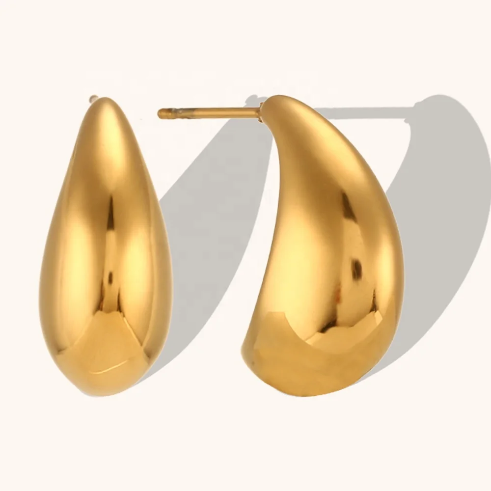 Fashion Design Stainless Steel Jewelry Manufacturer 18k Gold Plated Minimalist Jewelry Boat Shape Stud Earring
Fashion Design Stainless Steel Jewelry Manufacturer 18k Gold Plated Minimalist Jewelry Boat Shape Stud Earring
