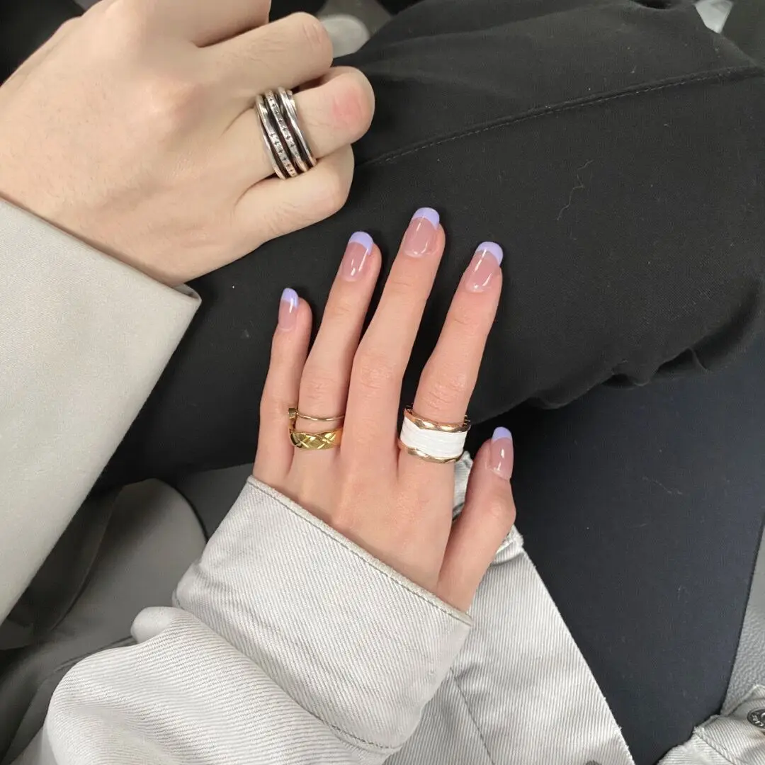 French short taro purple press on nails with box full cover press on nails starting a press on nail business
French short taro purple press on nails with box full cover press on nails starting a press on nail business