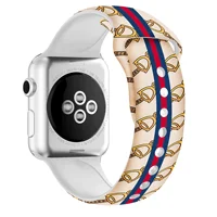 Custom Pattern Printed Silicone bandje Strap Watch Bands For Apple Watch Series 5 4 3
Custom Pattern Printed Silicone bandje Strap Watch Bands For Apple Watch Series 5 4 3