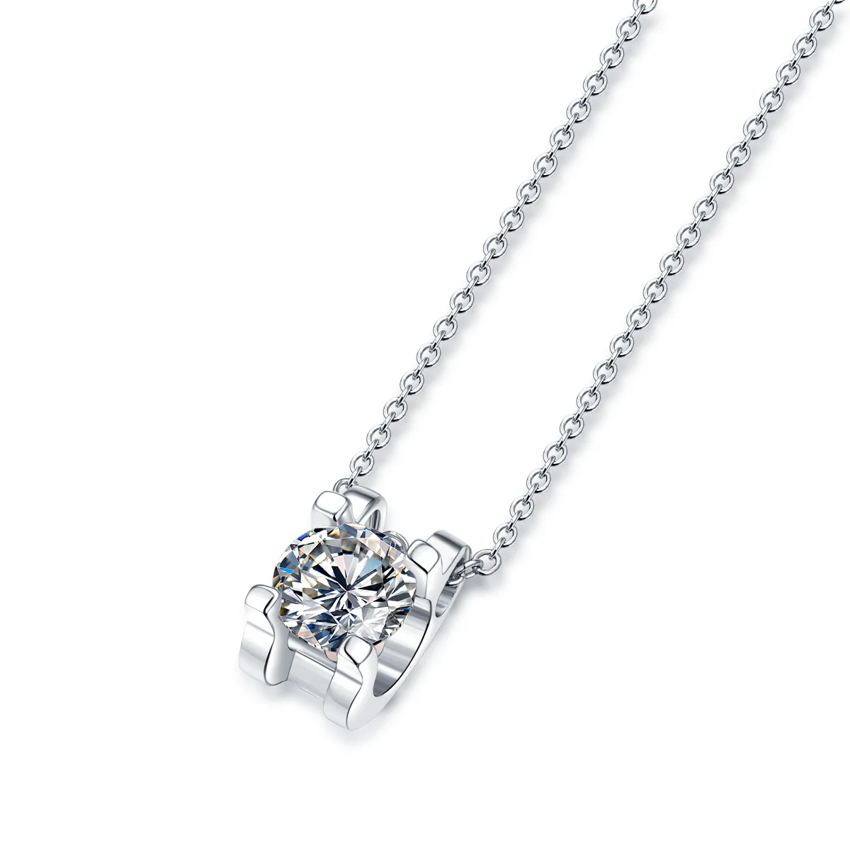 Wholesale Fashion Hot Sale Vintage Jewelry 925 Sterling Silver Bright Moissanite Necklace For Women
Wholesale Fashion Hot Sale Vintage Jewelry 925 Sterling Silver Bright Moissanite Necklace For Women