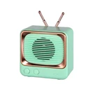 China Factory price DW02 portable mini retro TV speaker HIFI sound blue tooth home system speakers