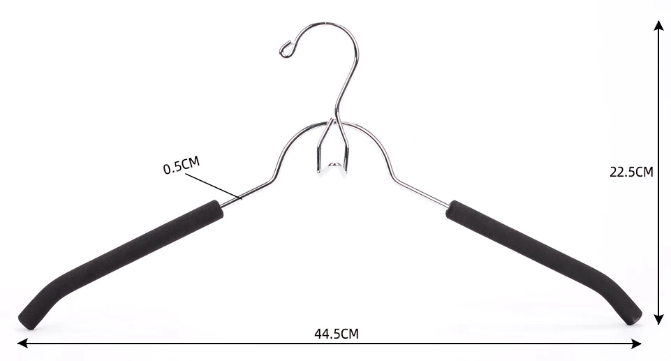 Thick Metal foam iron non-slip clothes shirt hanger
