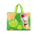 Printing Factory Supply Cheap Advertising Bags Large Capacity Tote