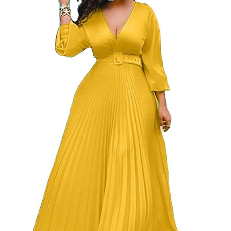 2021 Wholesale New Fashion Spring/Autumn Hot Sale High Quality Oversize High Waist Pleated Maxi Plus Size Women Casual Dress
2021 Wholesale New Fashion Spring/Autumn Hot Sale High Quality Oversize High Waist Pleated Maxi Plus Size Women Casual Dress