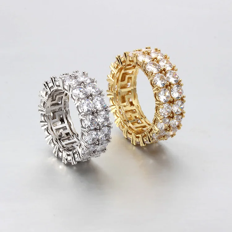 Wholesale Hot Sale New Hip Hop Stainless Steel Ring Cubic Zirconia Rings for Men Women Accessories Luxury Jewelry
Wholesale Hot Sale New Hip Hop Stainless Steel Ring Cubic Zirconia Rings for Men Women Accessories Luxury Jewelry