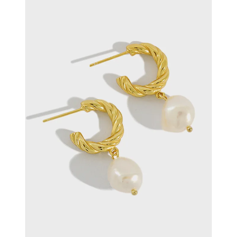 wholesale fashion silver jewelry 925 silver pearl stud earrings gold plated sterling silver twist pearl stud earrings jewelry
wholesale fashion silver jewelry 925 silver pearl stud earrings gold plated sterling silver twist pearl stud earrings jewelry