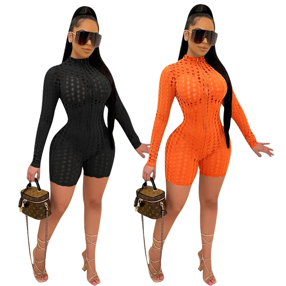 Sexy Elastic Mesh Slimming Seethrough Mesh One Piece Jumpsuit Bodycon Jumpsuit Rompers, As picture
Sexy Elastic Mesh Slimming Seethrough Mesh One Piece Jumpsuit Bodycon Jumpsuit Rompers, As picture