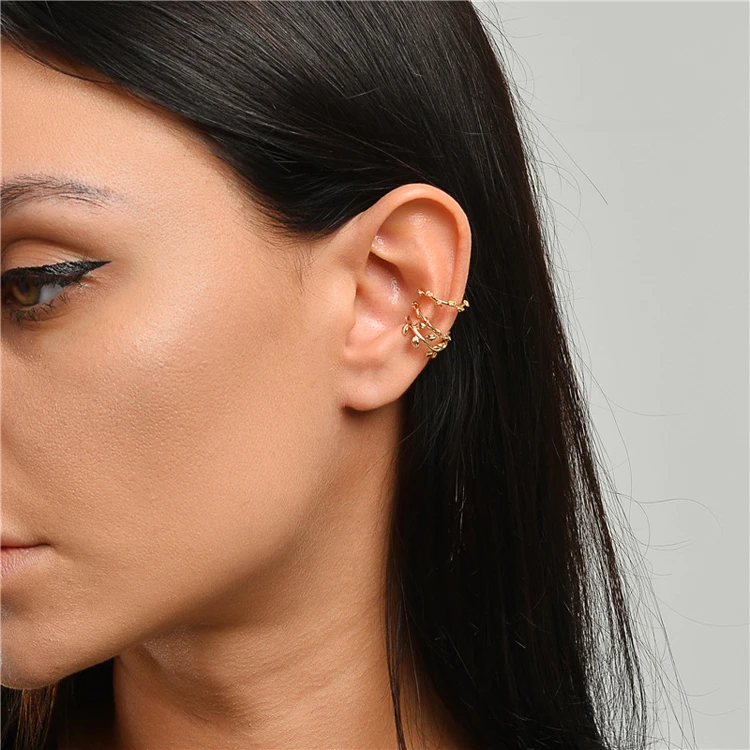 Copper hemp leaf ear clip 3/set gold tree branchexquisite no hole click on earring for girls, Optional as picture,or customized
Copper hemp leaf ear clip 3/set gold tree branchexquisite no hole click on earring for girls, Optional as picture,or customized