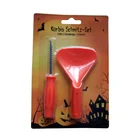 Halloween party decoration gift spoon and saw pumpkin carving kit