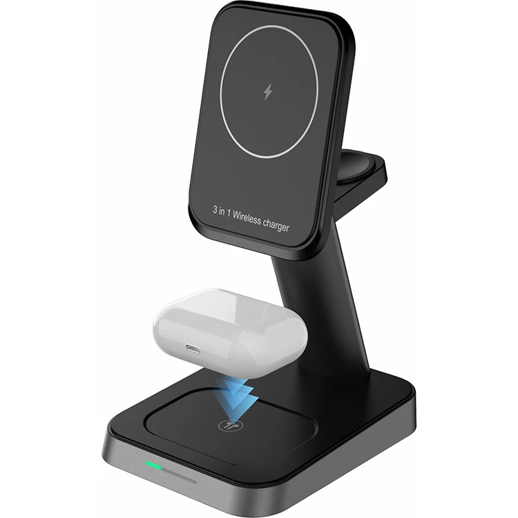 2021 Original Factory Fast Charging Wireless Charger Magnetic 3 in 1 Wireless Charger Holder for iPhone Airpods iWatch
2021 Original Factory Fast Charging Wireless Charger Magnetic 3 in 1 Wireless Charger Holder for iPhone Airpods iWatch