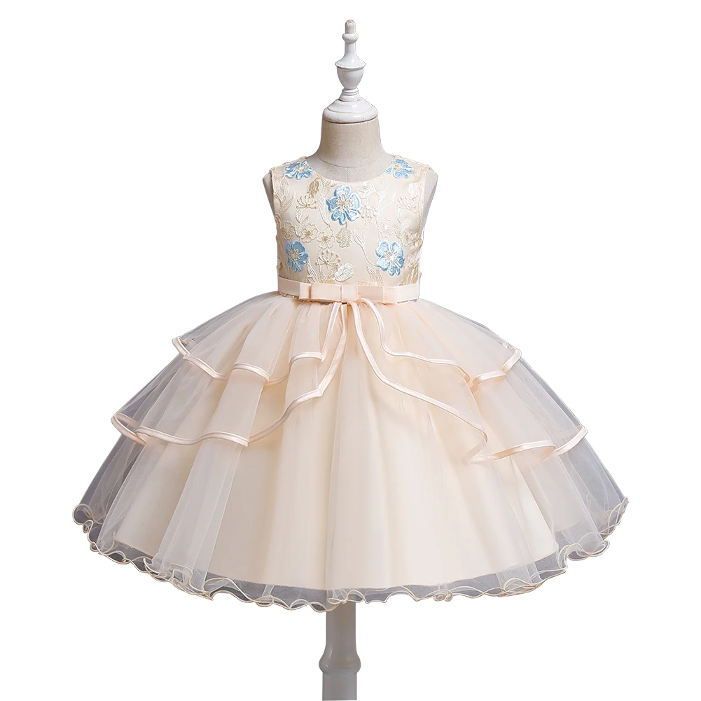 3-10 Years Princess Dress For Girls Smocked Children Fluffy Performance Flower Girl Dresses
3-10 Years Princess Dress For Girls Smocked Children Fluffy Performance Flower Girl Dresses