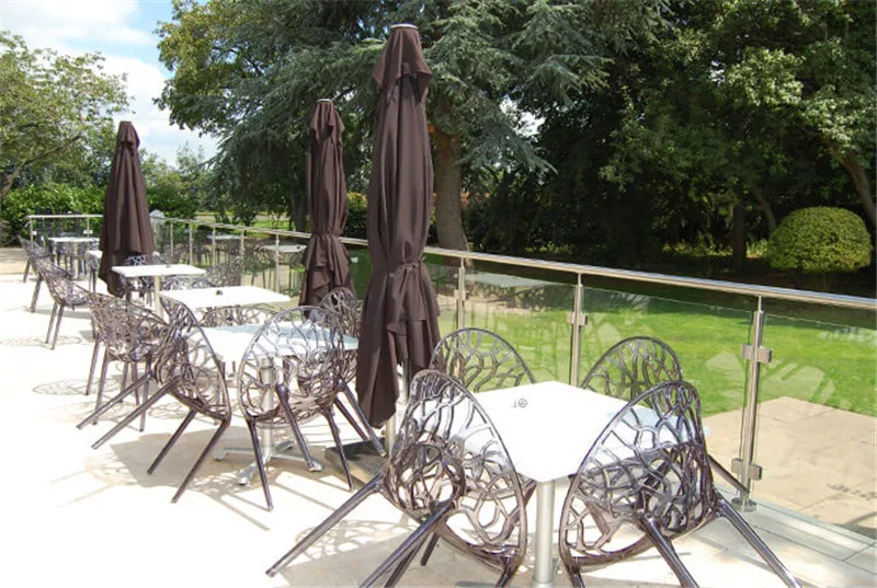 Excellent Quality Glass Railing With Balustrade And Tempered Glass For Patio