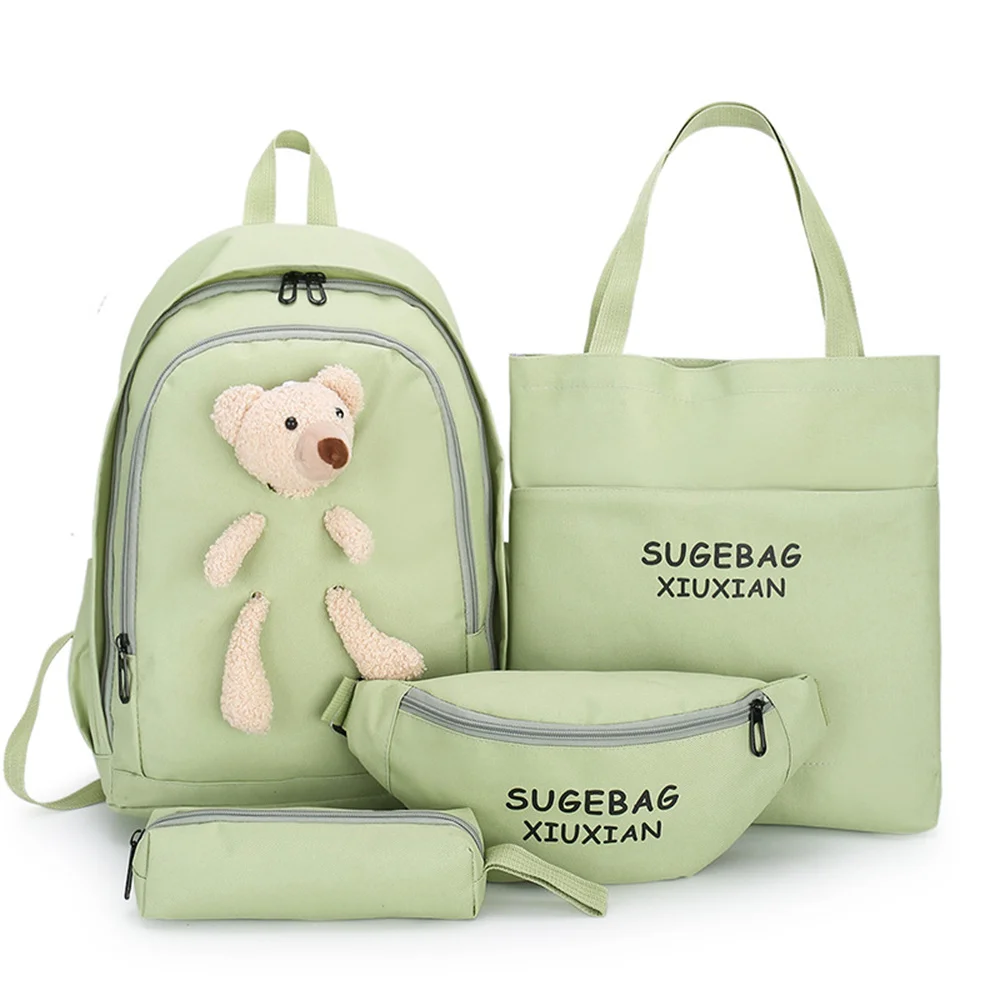 Amiqi Wholesale 4pcs/set Outdoor bagpack casual kids backpack children cute canvas school bags for teenagers 0359
Amiqi Wholesale 4pcs/set Outdoor bagpack casual kids backpack children cute canvas school bags for teenagers 0359